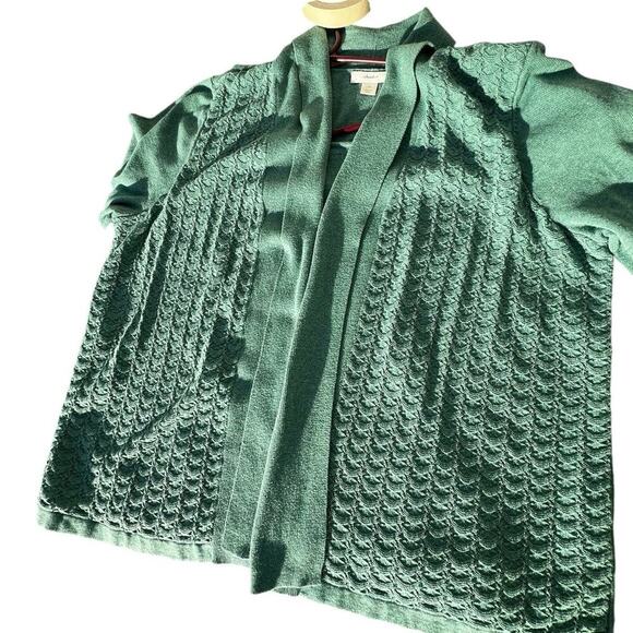 CJ Banks women’s one piece tank and cardigan sweater set, women's size 1X - Picture 1 of 10